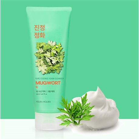 Holika Holika 1 1 Pure Essence Mugwort Foam Cleanser 150ml