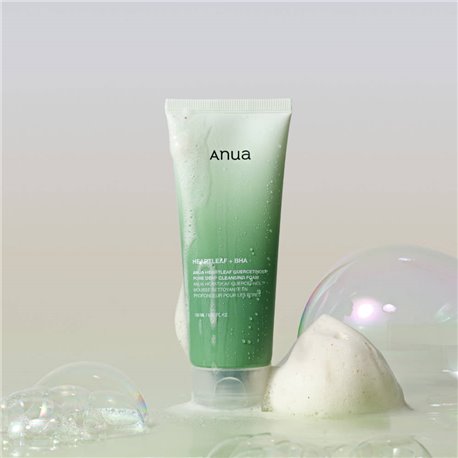 Anua Acetone Quercetinol Pore Deep Cleansing Foam Mildly Alkaline Pore Exfoliation Oily Cleanser 150ml