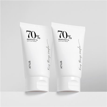 Anua Eoseongcho 70 Soothing Cream 100mlx2