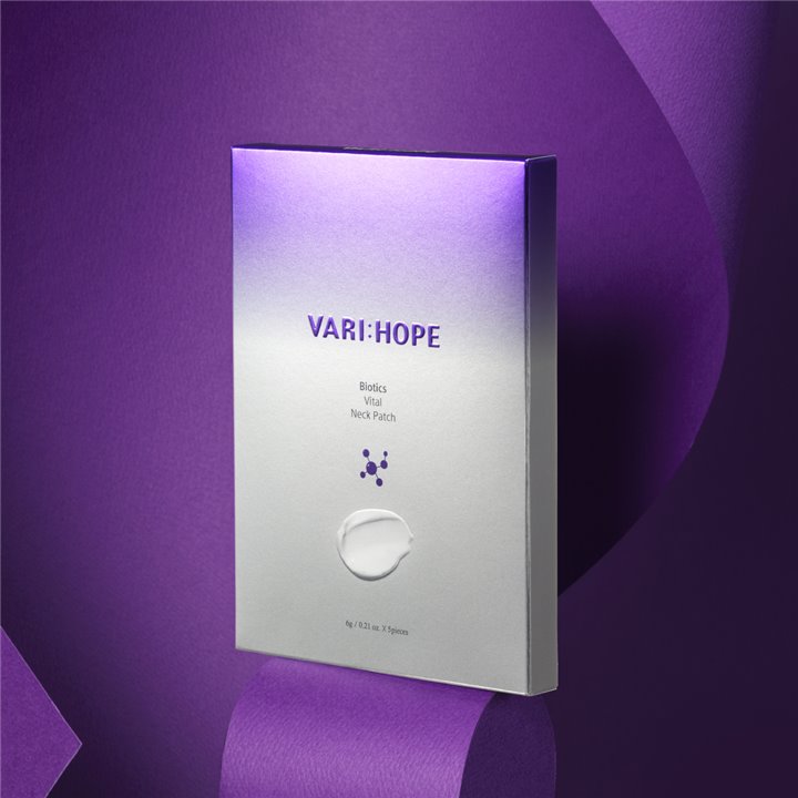 Verihope Biotics Vital Neck Patch 1 BOX 5 sheets