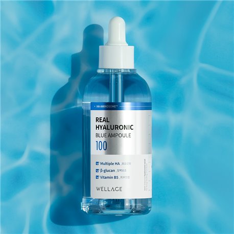 Wellage Real Hyaluronic Blue 100 Ampoule 100mlx1