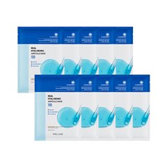 Wellage Real Hyaluronic Ampoule Mask 10 sheets