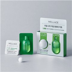 Wellage Real Cica Calming One-Day Kit 1ea Capsule: 15mg Solution: 1ml