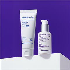 Real Barrier Retinol Pore Tightening Serum 30ml + Extreme Cream Original (Tube Type) 65ml 2-piece set