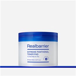 Real Barrier Extreme Panthenol Toner Pad 150ml 80 sheets