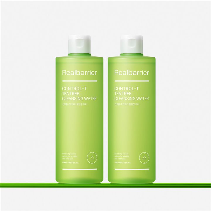Real Barrier Control-T Tea Tree Cleansing Water 400ml, 2ea