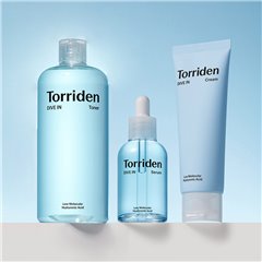 Torriden Dive-in Toner 300ml + Serum 50ml + Cream 80ml