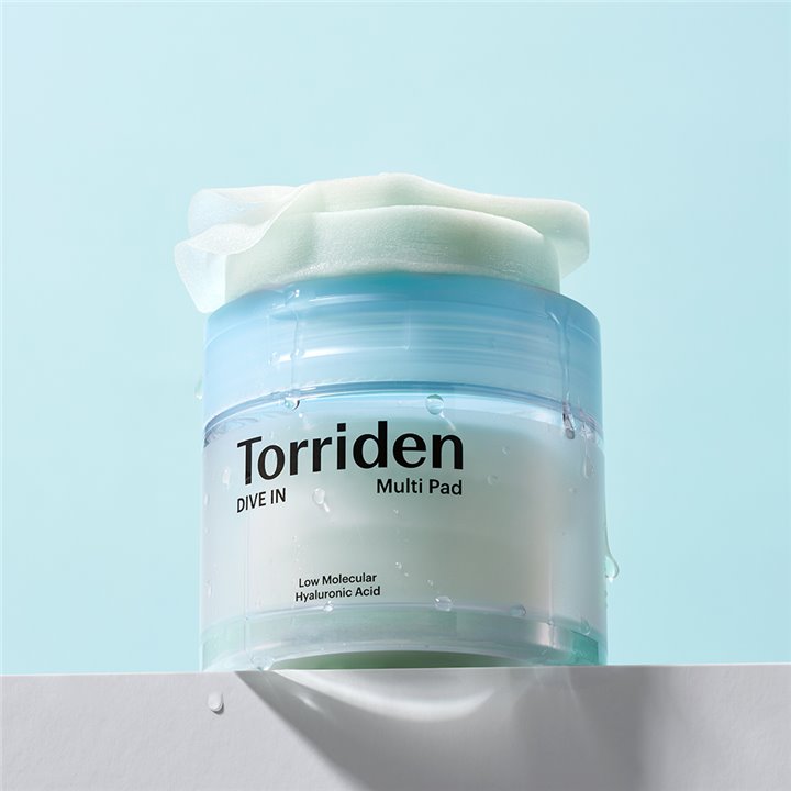 Torriden Dive-in Low Molecular Hyaluronic Acid Multipad 80 sheets