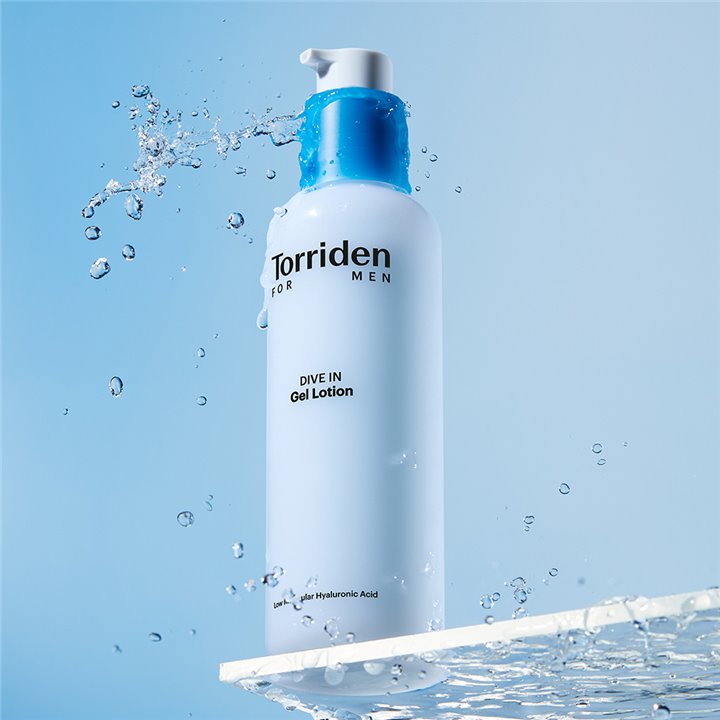 Torriden Dive-in for Men Low Molecular Hyaluronic Acid Gel Lotion 200ml