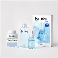 Torriden Dive-in Moisture 4-piece set (toner + serum + soothing cream + 10 masks)