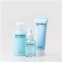 Torriden Dive-in Moisture Boosting 3-piece set (Skin Booster + Serum + Cream)