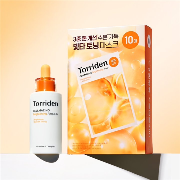 Torriden Cellmaging Vita Ampoule 30ml Vita Mask Pack 10 sheets