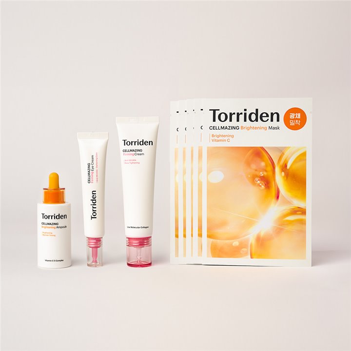 Torriden Cellmaging 4-piece SET Vita Ampoule 30ml Elastic Cream 60ml Eye Cream 30ml Vita Mask 5 sheets