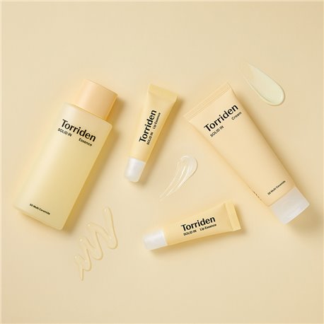 Torriden Solid Ceramide Moisturizing Barrier SET Cream 70ml Essence 100ml Lip Essence 11mlx2