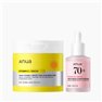 Anua Vitamin C Niacin Tone-up Spot Pad 60 Sheets Peach 70 Niacin Serum 30ml 2-piece set