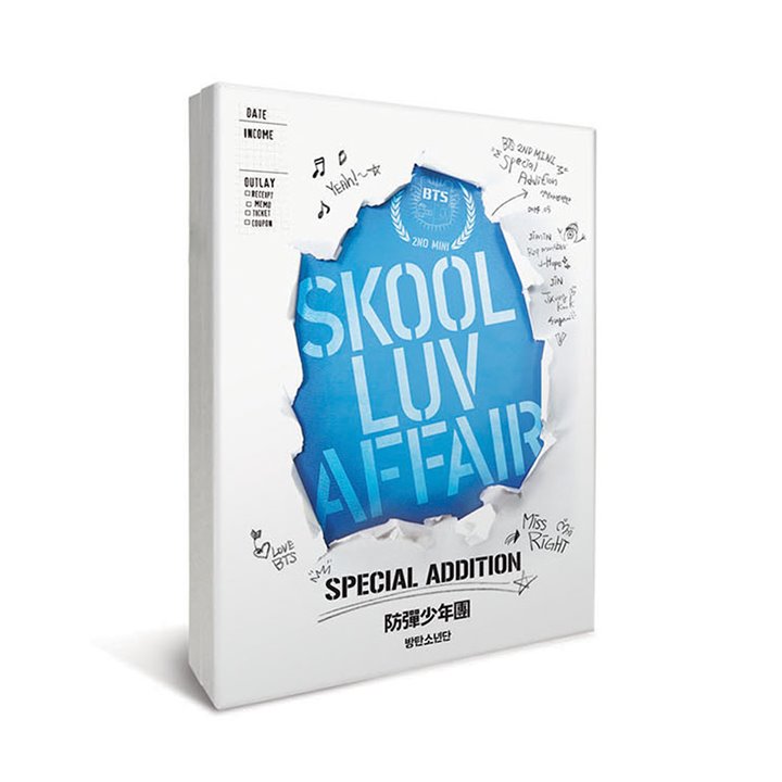 BTS / Skool Luv Affair Special Addition (Reissue/1CD + 2DVD )