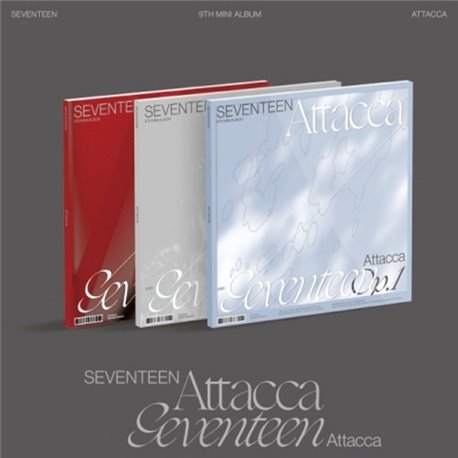 SEVENTEEN 3-piece SET / Attacca Mini Album 9th (3-piece Ver.)