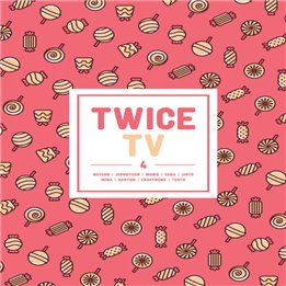 TWICE [DVD] / TWICE TV4 (3DISC+72P Photobook+1 Random Photo Postcard