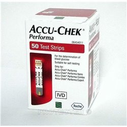 ACCU-CHEK Performa Diabetic Test Strips - 50pcs
